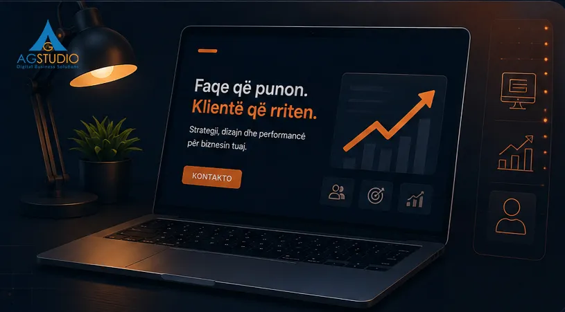 Website profesional: klientët dhe rezultatet rriten