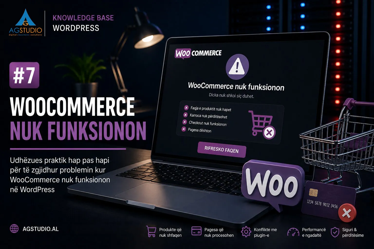 WooCommerce nuk funksionon – Si ta diagnostikoni dhe riktheni dyqanin online